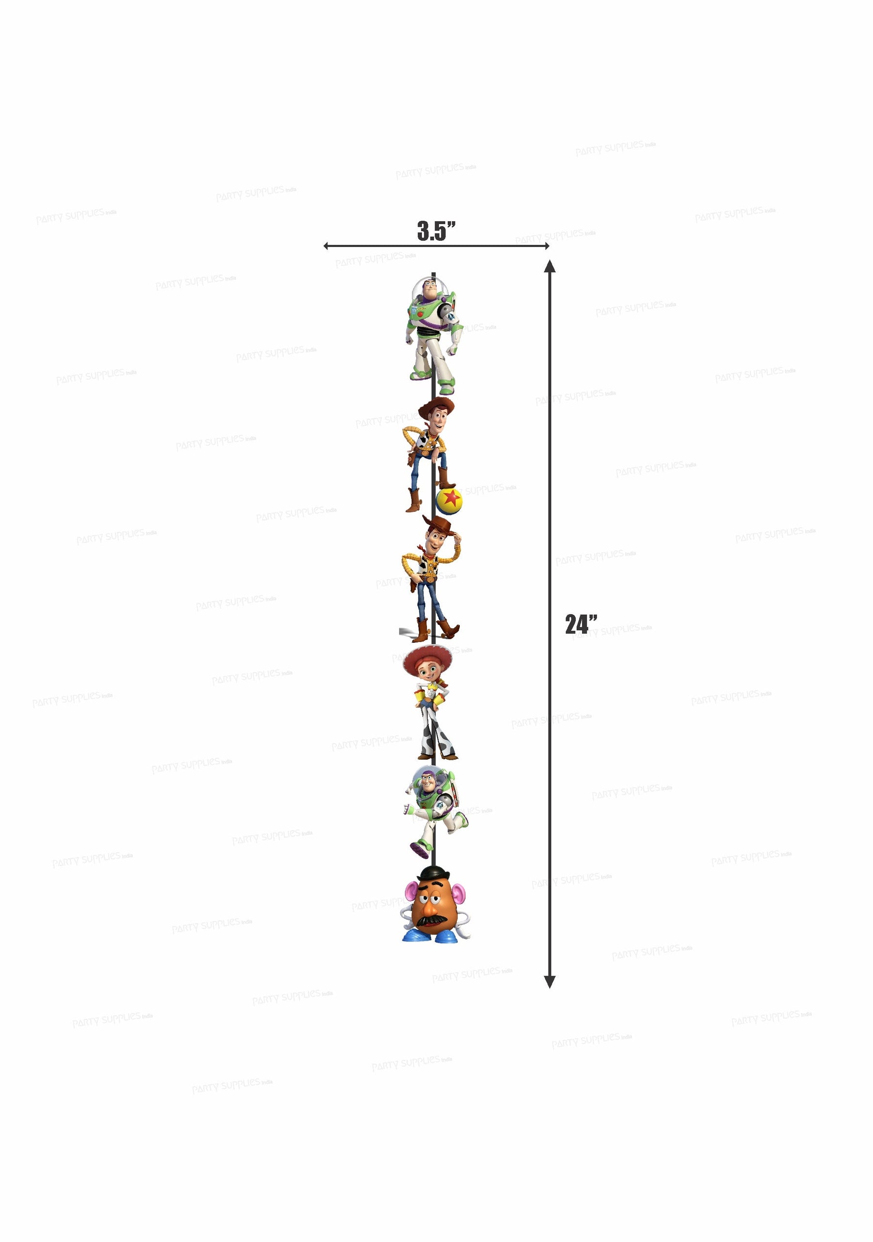 PSI Toy Story Theme Customized Dangler