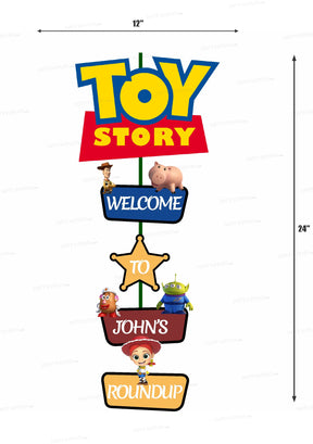 PSI Toy Story Door Poster
