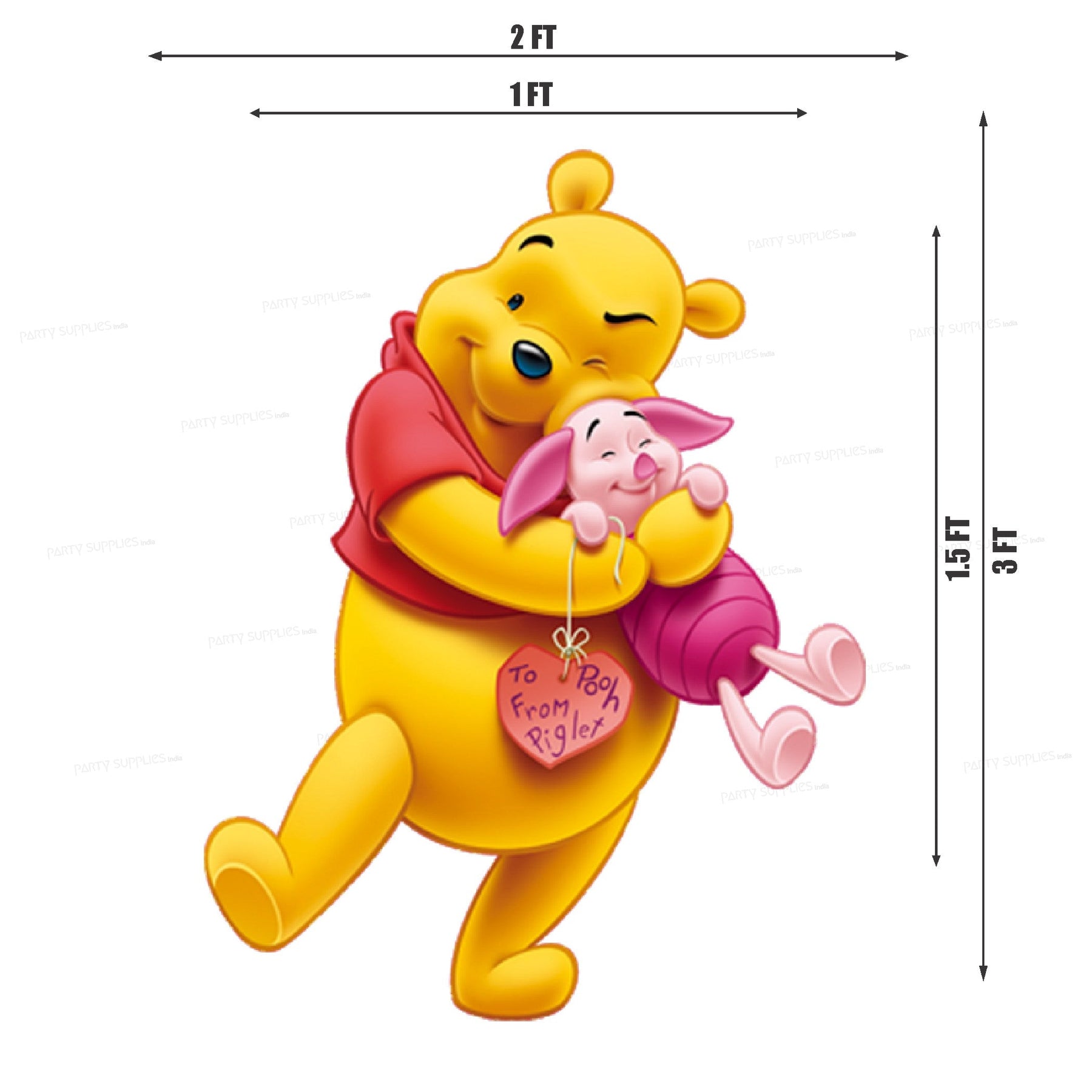 PSI Winnie the Pooh Theme Cutout - 04