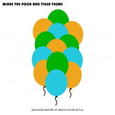 PSI Winnie the Pooh Theme Colour 30 Pcs Balloons