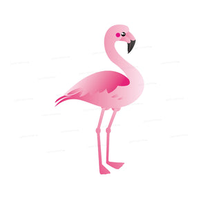 PSI Flamingo Theme Cutout - 08