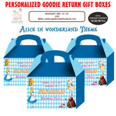 PSI Alice in Wonderland theme Goodie Return Gift Boxes