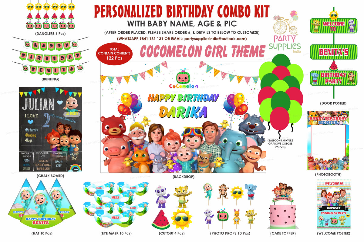PSI Coco Melon Girl Theme Classic Kit