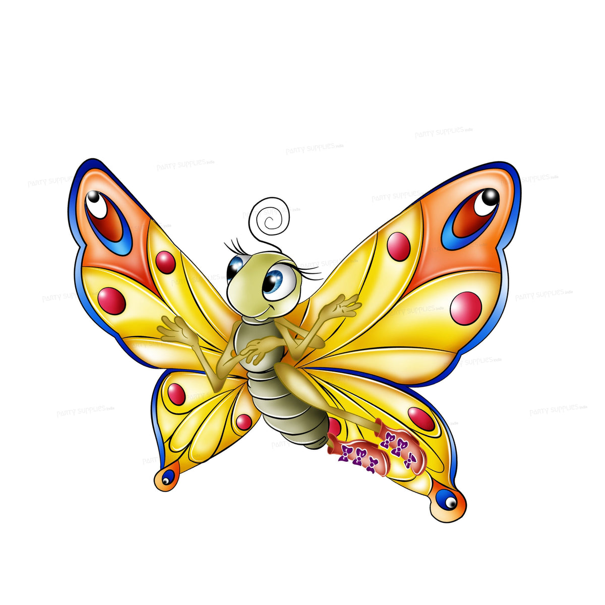 PSI Butterfly Theme Cutout - 03