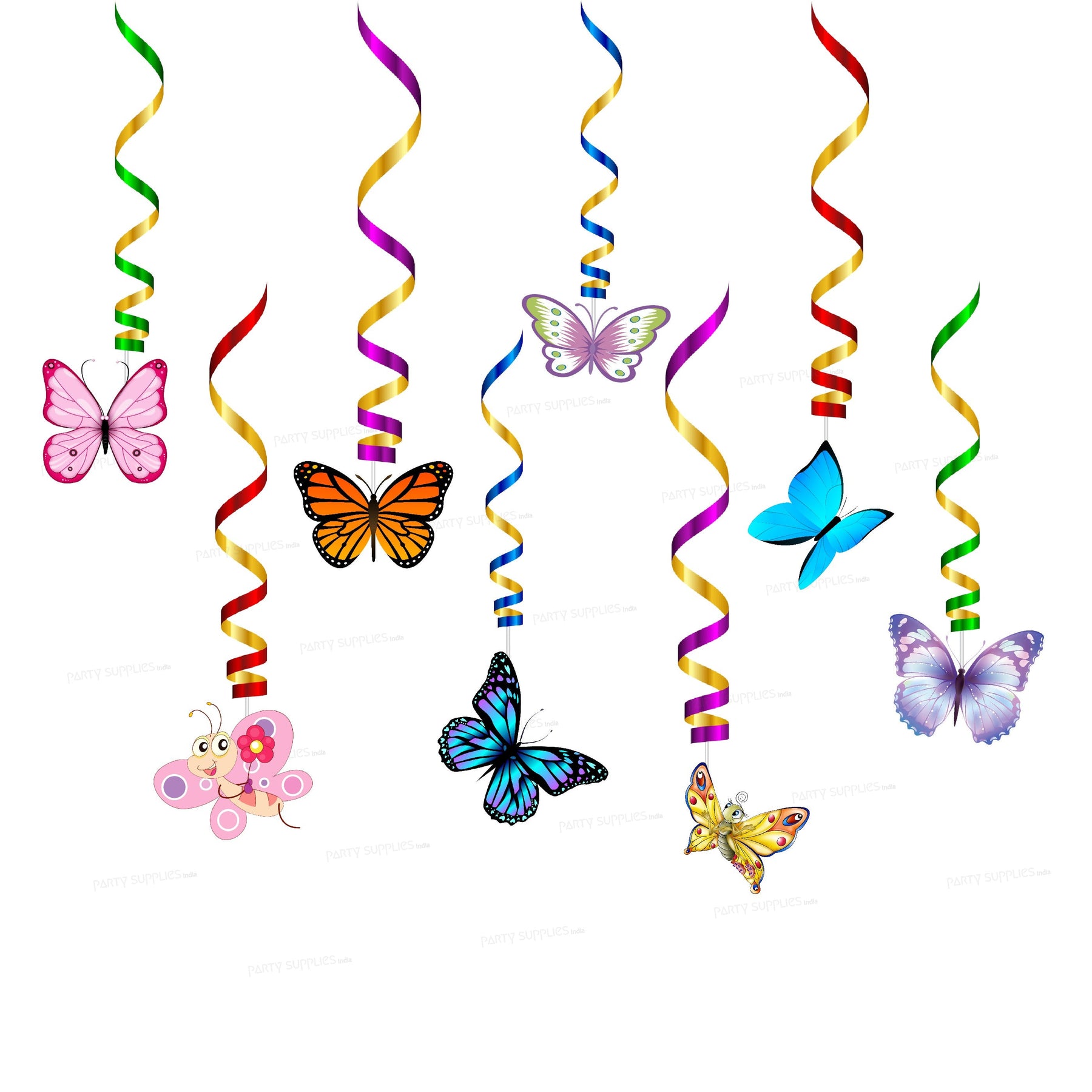PSI Butterfly Theme Swirls