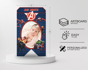 PSI Avengers Theme 12 Months Photo Banner