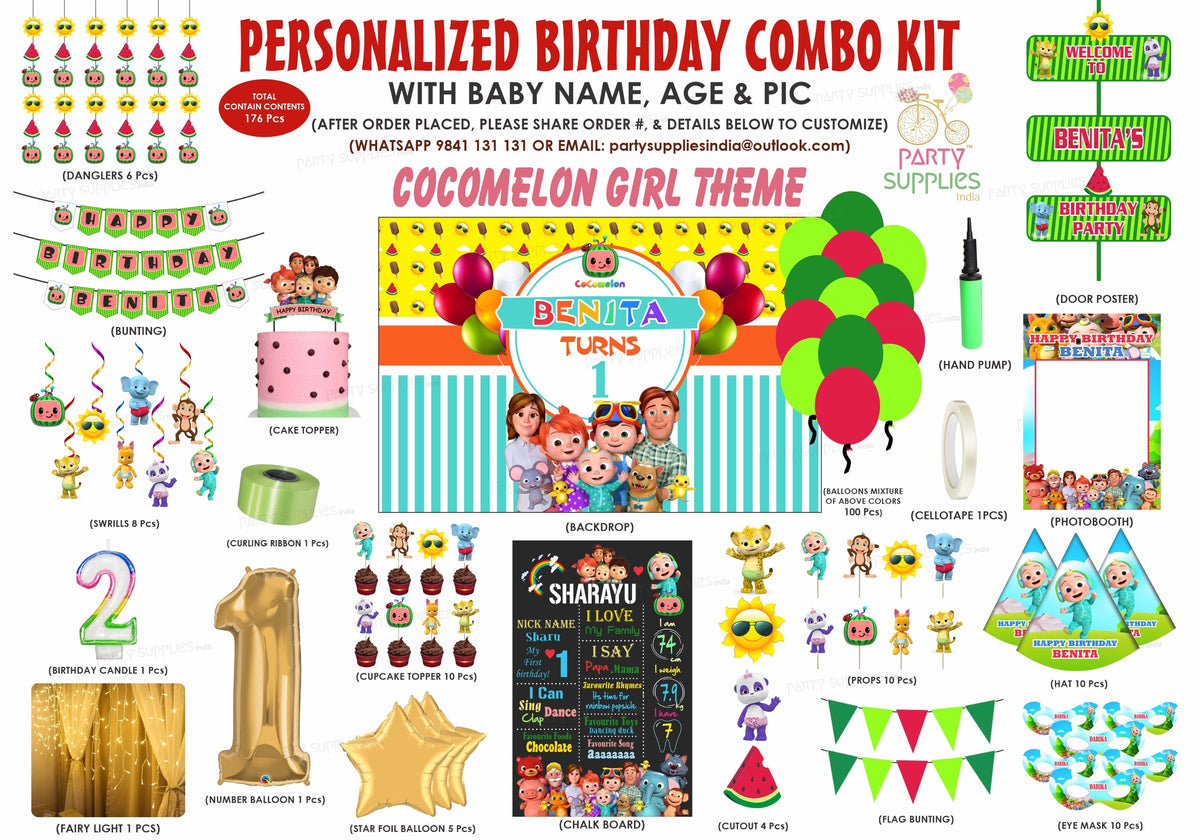 PSI Coco Melon Girl Theme Premium Kit