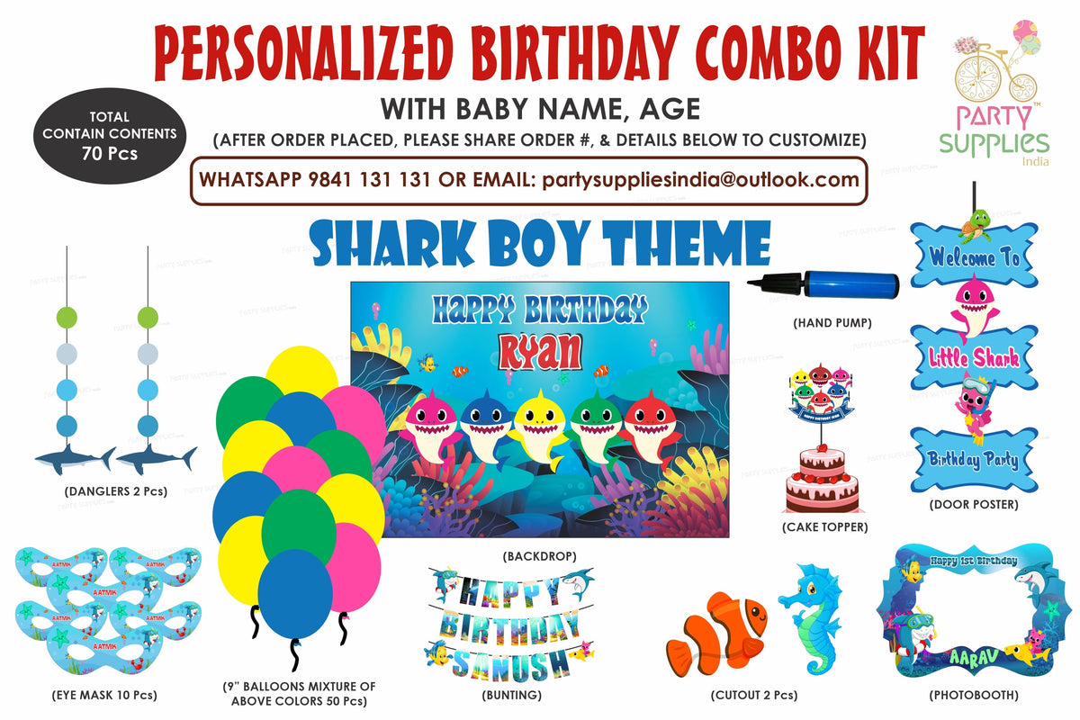 PSI Shark Boy Theme Exclusive Kit