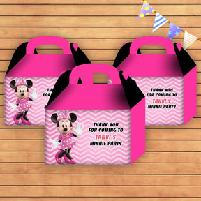 PSI Minnie Mouse Theme Goodie Return Gift Boxes